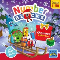 Book Cover for Numberblocks Christmas Sticker Fun by Numberblocks, Sweet Cherry Publishing