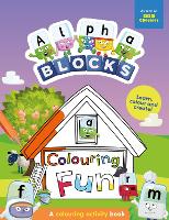 Book Cover for Alphablocks Colouring Fun by Alphablocks, Sweet Cherry Publishing