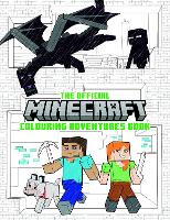 Book Cover for The Official Minecraft Colouring Adventures Book by Titan Books