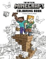 Book Cover for The Official Minecraft Colouring Book by Titan Books