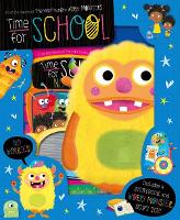 Book Cover for The Very Hungry Worry Monsters Time for School by Rosie Greening