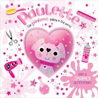 Book Cover for PAULETTE THE PINKEST PUPPY IN THE WORLD by Tim Bugbird