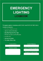 Book Cover for Emergency Lighting Logbook by Paul Docs-Store, Elcock