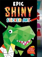 Book Cover for Epic Shiny Sticker Art by Igloo Books
