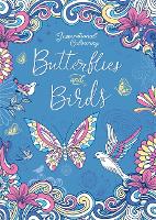 Book Cover for Inspirational Colouring: Butterflies and Birds by Igloo Books