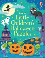 Book Cover for Little Children's Halloween Puzzles by Kirsteen Robson