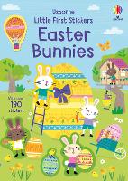 Book Cover for Little First Sticker Book Easter Bunnies by Jessica Greenwell