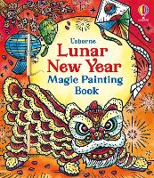Book Cover for Lunar New Year Magic Painting Book by Amy Chiu