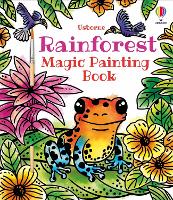 Book Cover for Rainforest Magic Painting Book by Sam Baer