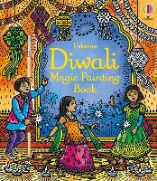 Book Cover for Diwali Magic Painting Book by Sam Baer