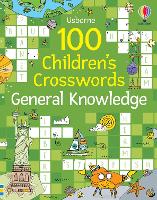 Book Cover for 100 Children's Crosswords by Phillip Clarke