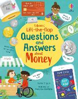 Book Cover for Lift-the-flap Questions and Answers about Money by Lara Bryan