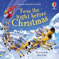 Book Cover for 'Twas the Night Before Christmas by Usborne