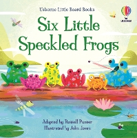 Book Cover for Six Little Speckled Frogs by Russell Punter