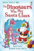 Book Cover for The Dinosaurs who Met Santa Claus by Russell Punter