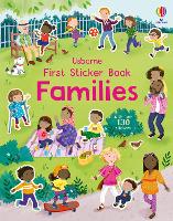 Book Cover for First Sticker Book Families by Holly Bathie, Alice Beecham