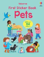 Book Cover for First Sticker Book Pets by Kristie Pickersgill