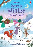 Book Cover for Sparkly Winter Sticker Book by Alice Beecham