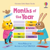 Book Cover for Little Board Books Months of the Year by Anna Milbourne