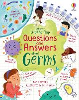 Book Cover for Lift-the-flap Questions and Answers about Germs by Katie Daynes