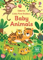 Book Cover for Little First Stickers Baby Animals by Jane Bingham