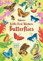 Book Cover for Little First Stickers Butterflies by Jane Bingham