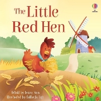 Book Cover for The Little Red Hen by Lesley Sims