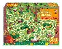 Book Cover for Usborne Book and Jigsaw Forest Maze by Kate Nolan, Sam Smith