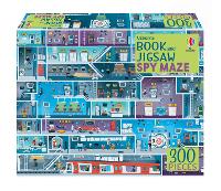 Book Cover for Usborne Book and Jigsaw Spy Maze by Kate Nolan, Sam Smith