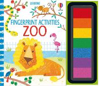 Book Cover for Fingerprint Activities Zoo by Fiona Watt