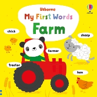 Book Cover for My First Words Farm by Fiona Watt