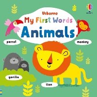 Book Cover for My First Words Animals by Fiona Watt