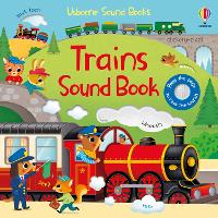 Book Cover for Trains Sound Book by Sam Taplin