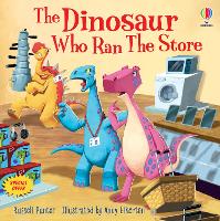 Book Cover for The Dinosaur Who Ran the Store by Russell Punter