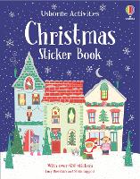 Book Cover for Christmas Sticker Book by Fiona Watt