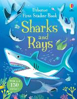 Book Cover for First Sticker Book Sharks and Rays by Jane Bingham