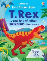 Book Cover for First Sticker Book T. Rex by Alice Beecham