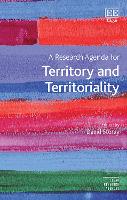 Book Cover for A Research Agenda for Territory and Territoriality by David Storey