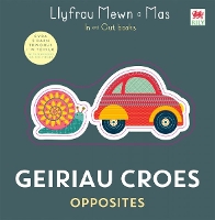 Book Cover for Geiriau Croes / Opposites by Philip Dauncey