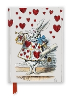 Book Cover for Alice in Wonderland: White Rabbit (Foiled Journal) by Flame Tree Studio