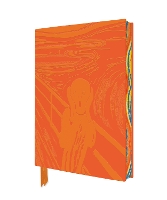 Book Cover for Edvard Munch: The Scream Artisan Art Notebook (Flame Tree Journals) by Flame Tree Studio