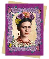 Book Cover for Frida Kahlo: Purple Greeting Card Pack by Flame Tree Studio