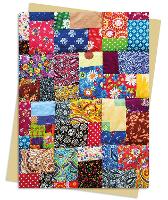 Book Cover for Patchwork Quilt Greeting Card Pack by Flame Tree Studio