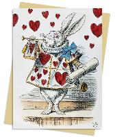 Book Cover for Alice in Wonderland: White Rabbit Greeting Card Pack by Flame Tree Studio