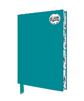 Book Cover for Turquoise Blank Artisan Notebook (Flame Tree Journals) by Flame Tree Studio