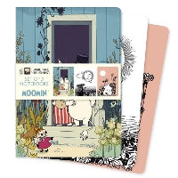 Book Cover for Moomin Set of 3 Standard Notebooks by Flame Tree Studio