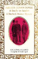 Book Cover for A Study in Scarlet (A Sherlock Holmes Mystery) by Sir Arthur Conan Doyle, Judith John