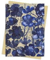 Book Cover for Wan Mae Dodd: Blue Poppies Greeting Card Pack by Flame Tree Studio