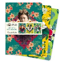 Book Cover for Frida Kahlo Set of 3 Standard Notebooks by Flame Tree Studio