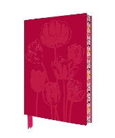 Book Cover for Temple of Flora: Tulips Artisan Art Notebook (Flame Tree Journals) by Flame Tree Studio